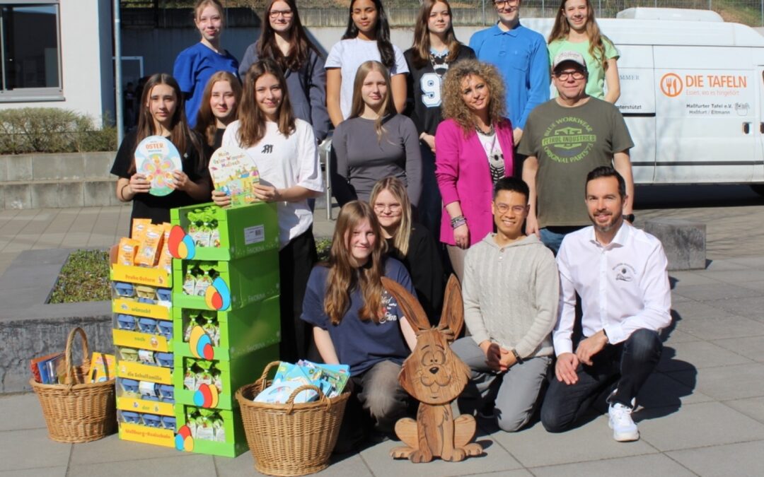 Gemeinsam Schenken macht Schule – Osterfreude für die Tafel