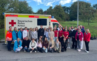 Aktionstag der Schulsanitäterinnen und Schulsanitäter an den Haßberg-Kliniken