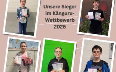 Auch 2026 macht das Känguru Halt an der Wallburg-Realschule