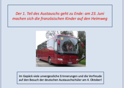Schüleraustausch Frankreich