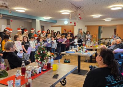Sozialer Arbeitskreis - CuraVivum -Weihnachten - Gesang