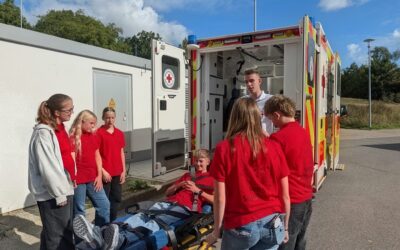 Aktionstag der Schulsanitäterinnen und Schulsanitäter an den Haßberg-Kliniken